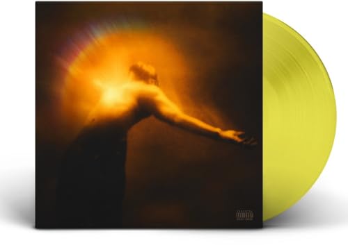 Vinyl record of Big Sean’s “Better Me Than You” with yellow disc.