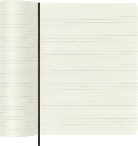Moleskine 2025 18-Month Weekly Large Hardcover Notebook: Black