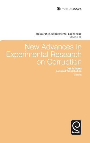 New Advances in Experimental Research on Corruption