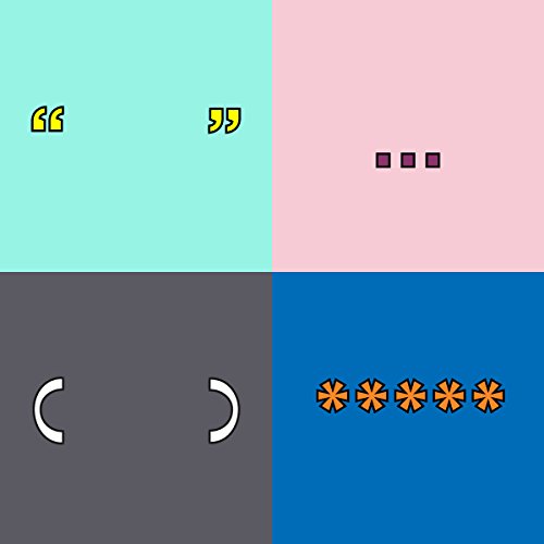 CD cover with four colored squares and abstract graphic elements.