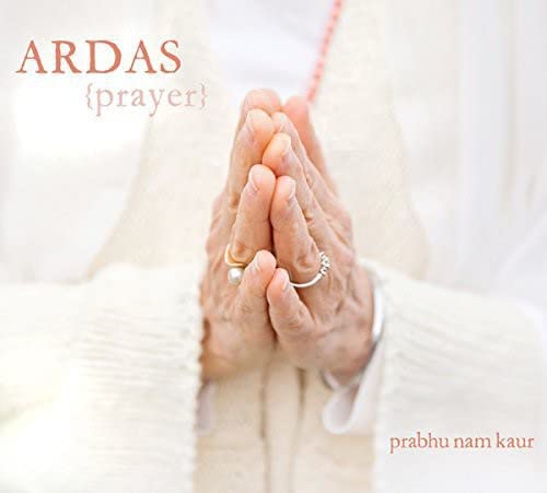 Hands pressed in prayer on the cover of the “Ardas” CD.