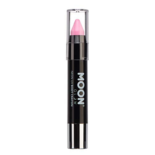 Moon Glow - Neon UV Paint Stick Body Crayon for the Face & Body – Pastel Pink