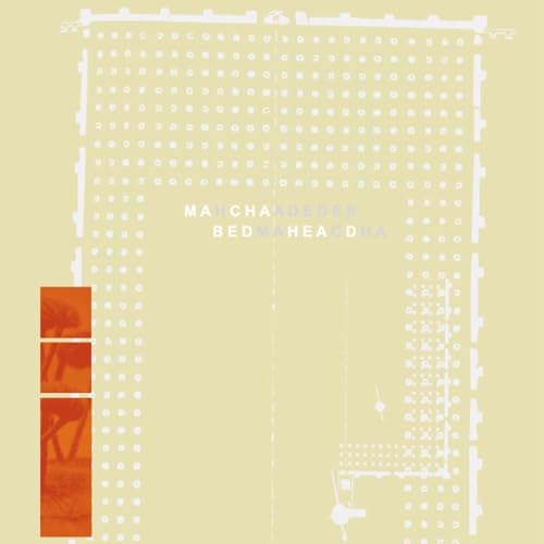 Vinyl record cover: pale yellow with white grid and orange vertical stripes.