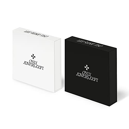 Woodz "Only Lovers Left" CD packaging, black and white boxes shown.