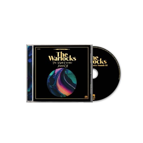 CD case for The Warlocks album with abstract colorful orb design.