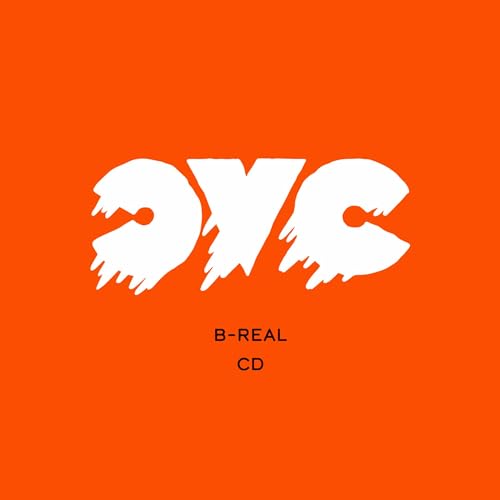 Orange background with white “CVC” text and “B-REAL CD” below.