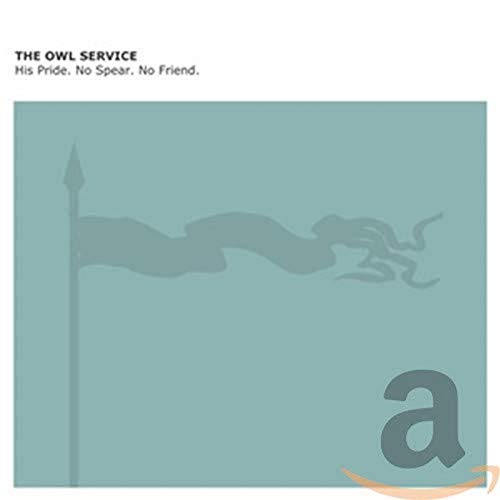 CD cover for “Owl Service” with a pale blue flag illustration.