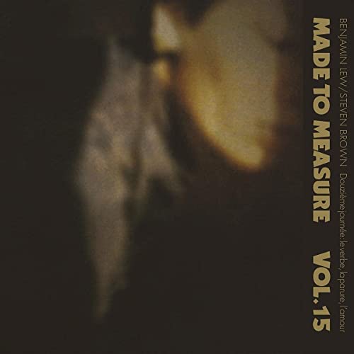 CD cover with a blurred portrait and text: "Made to Measure Vol. 15".