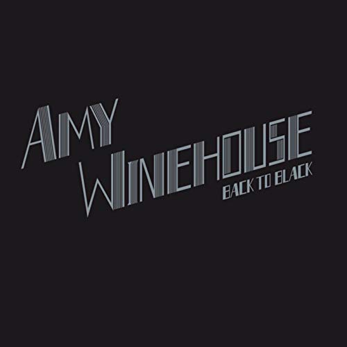 Amy Winehouse “Back To Black” Blu-ray cover with stylized text.