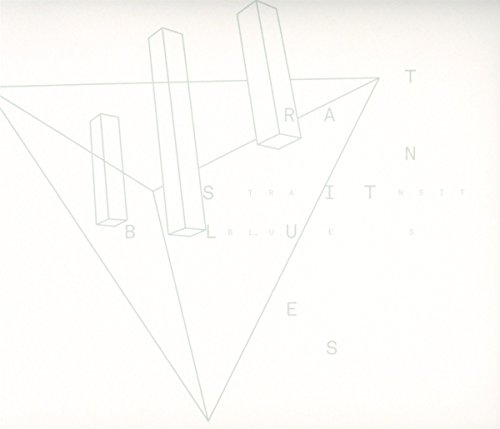 CD cover with abstract geometric lines and the title "Transit Blues".