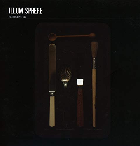 CD cover: silverware and artist name "Illum Sphere" on black background.