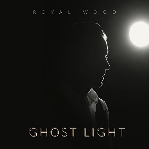 Royal Wood "Ghost Light" CD cover: silhouette of a man in shadow.