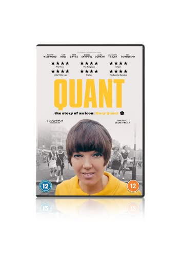 DVD cover for "Quant," a documentary about fashion icon Mary Quant.