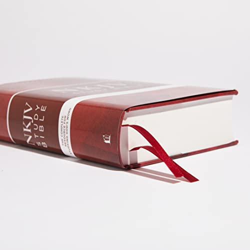 NKJV Study Bible, Hardcover, Comfort Print : The Complete Resource for Studying God’s Word