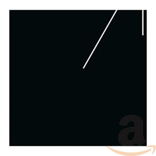 Black CD case with white diagonal lines and an Amazon logo.