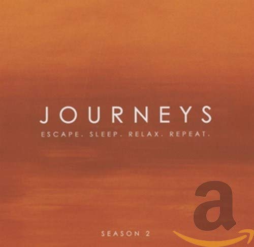 CD cover for "Journeys Vol. 2" with orange gradient and white text.