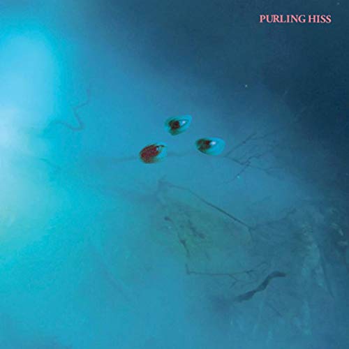 CD cover for Purling Hiss’ “High Bias” with abstract blue and red imagery.