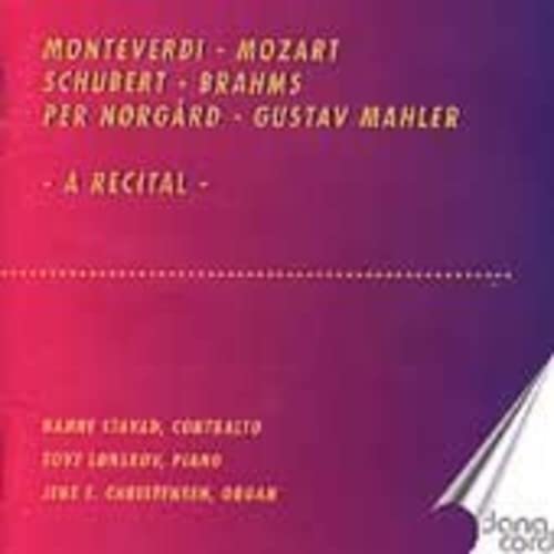 CD cover with composers’ names and performers listed in white text.