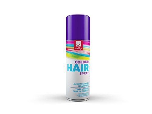Purple Colour Hair Spray Fancy Dress Party Accessory