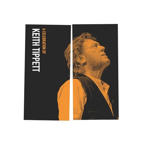 Blu-ray cover featuring portrait of jazz pianist Keith Tippett in orange and black.