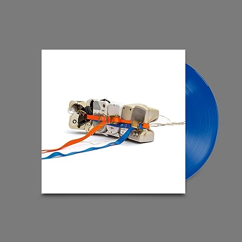 Album cover for Oneohtrix Point Never's "Again" featuring bound vintage electronics.