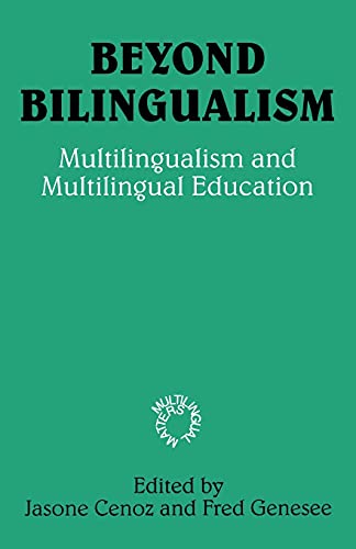 Book cover: "Beyond Bilingualism" with teal background and black text.