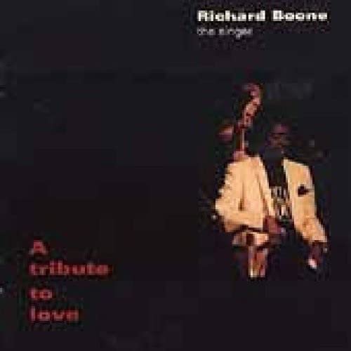 CD cover for “A Tribute to Love” featuring Richard Boone in profile.
