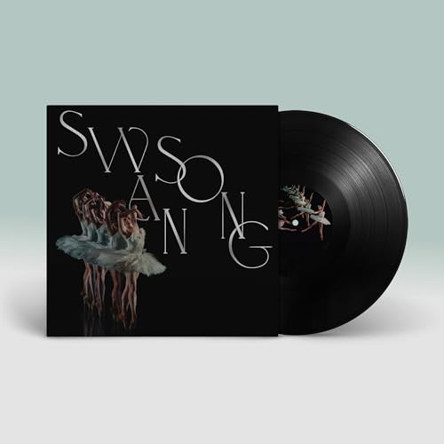 Black vinyl record with album cover featuring dancers and dripping paint.