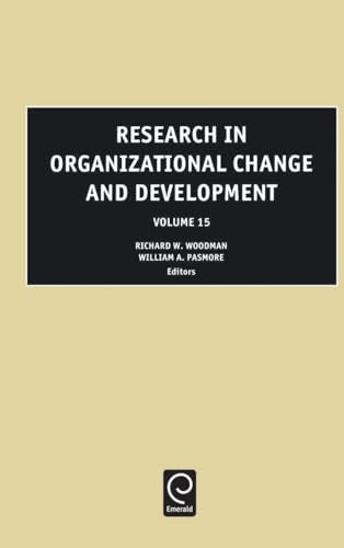 Research in Organizational Change and Development