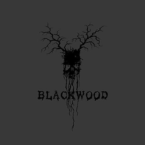 Blackwood album cover: dark, tangled tree roots and band name text.