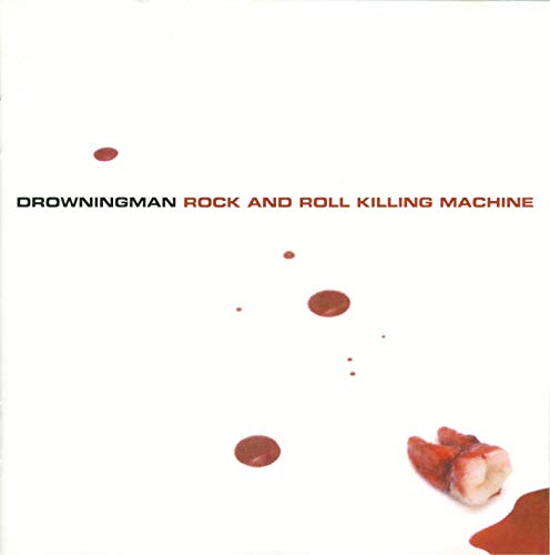 CD cover: white background with red splatters and a hand.