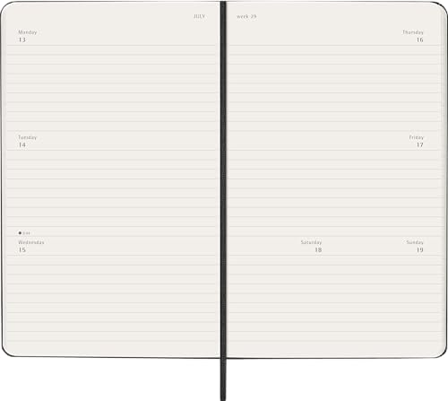 Moleskine 2026 12 Month Weekly Horizontal Layout Diary