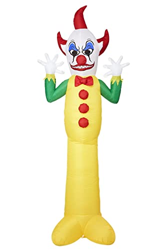 Giant Outdoor Inflatable Clown, 10ft