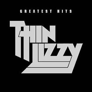 Album cover with "Thin Lizzy" in stylized grey letters on a black background.