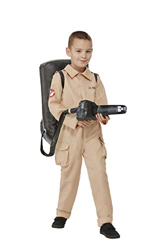 Smiffys 52569S Officially Licensed Ghostbusters Child's Costume, Boys, Beige, Small - Age 4-6 years