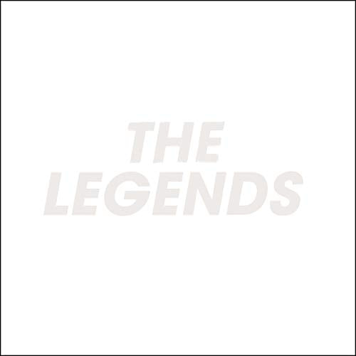 CD cover with the text "THE LEGENDS" in large, pale grey letters.