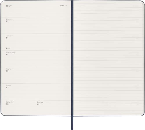 Moleskine 2026 12 Month Weekly Large Hardcover Diary