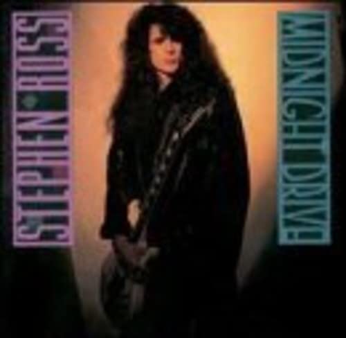 CD cover for Stephen Rossās āMidnight Driveā featuring a man with long hair.