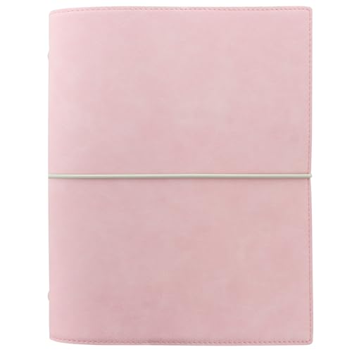 Filofax A5 Domino Soft Organiser - Pale Pink