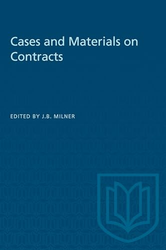 Cases and Materials on Contracts