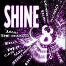 Purple and black CD cover with the word SHINE and number 8 in white.