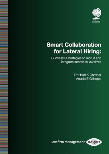Green book cover with white text: "Smart Collaboration for Lateral Hiring.
