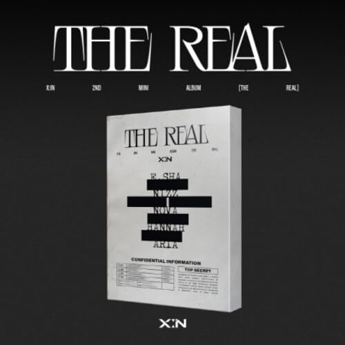 CD case for āThe Realā by Xin, with black text on a white background.