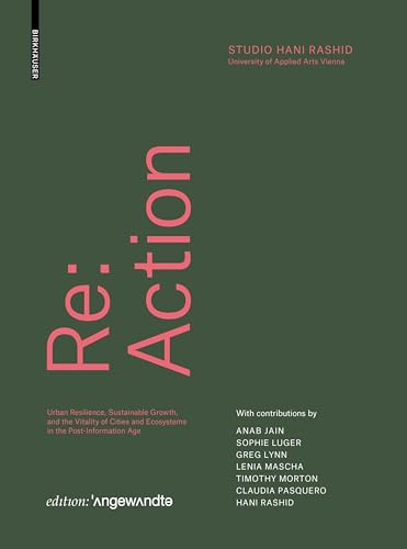 Green book cover with pink text: "Re: Action: Urban Resilience.