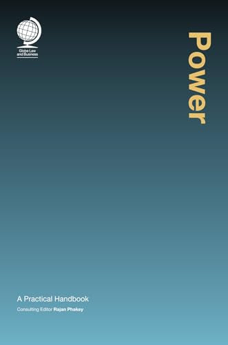 Book cover: "Power: A Practical Handbook" with blue gradient background.