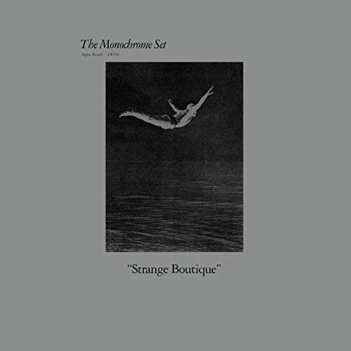 CD cover: monochrome image of a person diving into dark water.