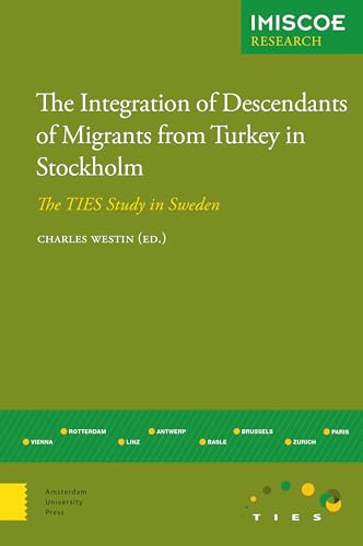 Book cover: green background with white text about Turkish migrant descendants in Stockholm.