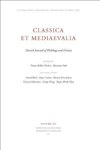Classica et Mediaevalia vol. 62