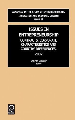 Issues in Entrepreneurship: Contracts