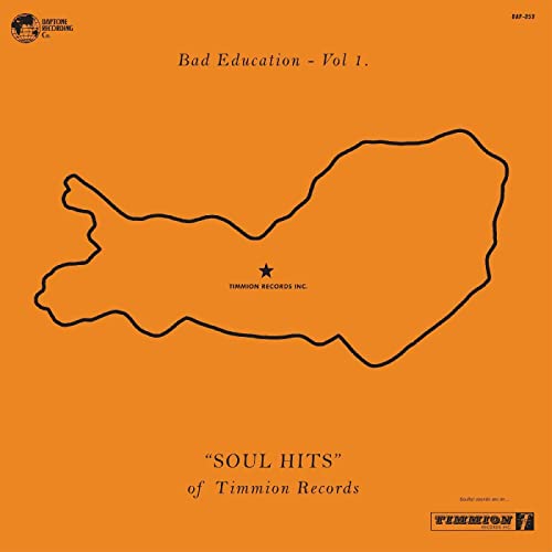 Orange album cover with a black outline of Finland and a star.